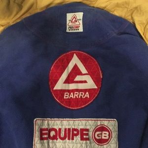 EQUIPE Gracie Barra wear Jui-Jitsu Gi. Size A4